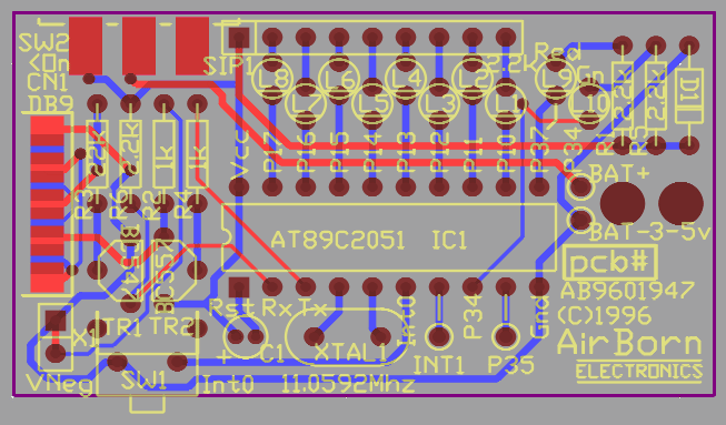 Serial to parallel PCB