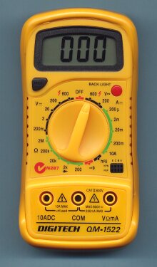 A typical Digital Multimeter