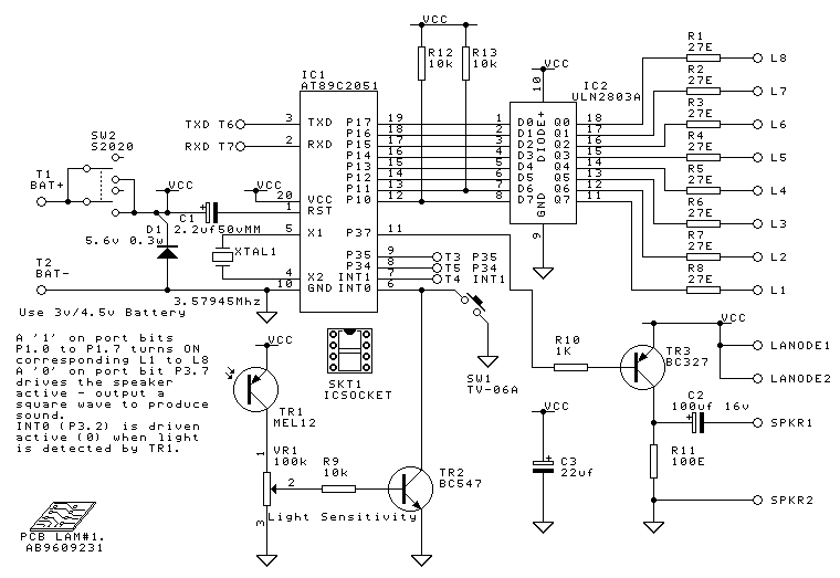 Circuit Diagram - HSETI PCB