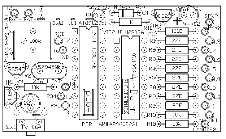 HSETI PCB Art - overlay